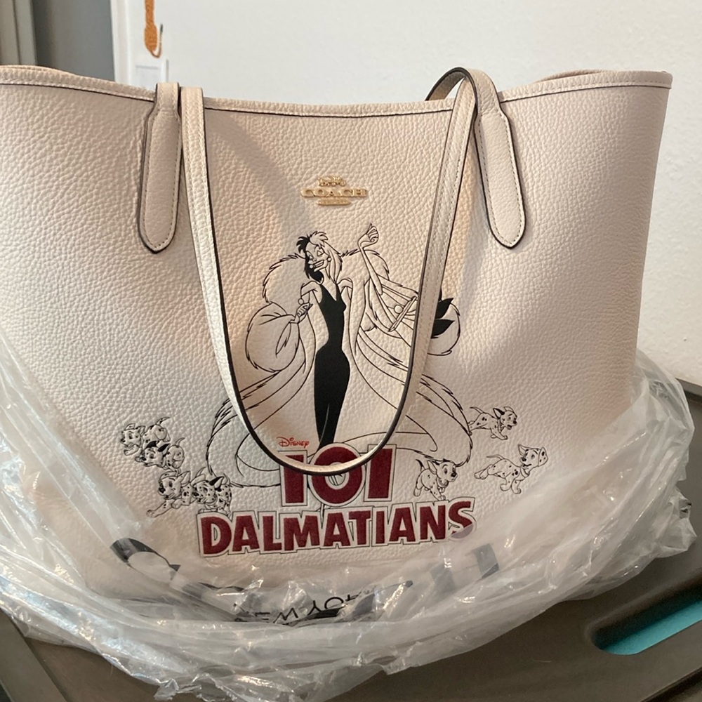 NWT Coach × Disney 101 Dalmatians Tote